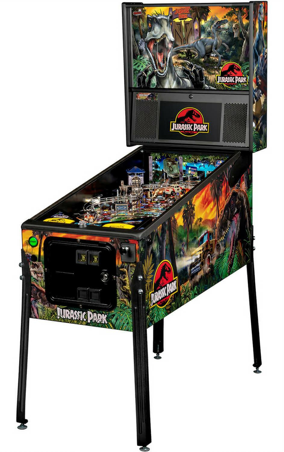 Buy Jurassic Park Premium Pinball Machines 72hrs Delivery USA