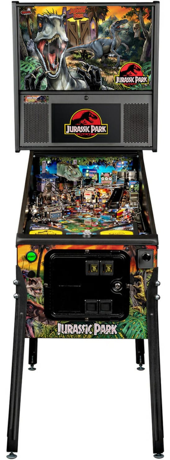 Buy Jurassic Park Premium Pinball Machines 72hrs Delivery USA