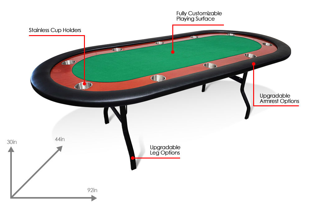 Ultimate Foldable Poker Table For Sale In California